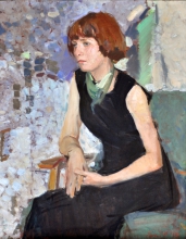 Olga - oil, canvas