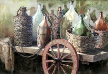 Traditions - oil, canvas
