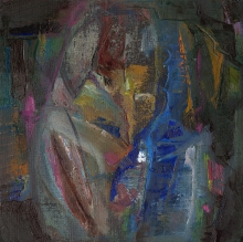 From Spring To Summer - oil, fiberboard
