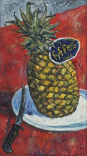 Pineapple - oil, canvas