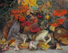 Autumn Harvest - oil, canvas
