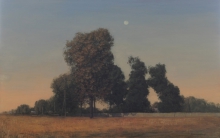 At The Dawn - oil, canvas