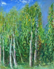 Light Wind - oil, canvas