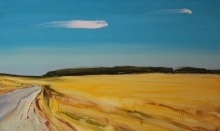 On The Road - oil, canvas
