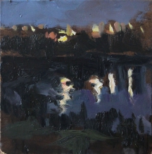 Night - oil, canvas