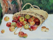 Apple Spas - oil, canvas