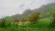 Alps - oil, canvas